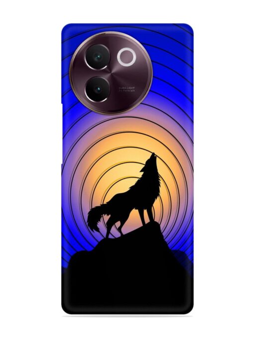 Fox Roaring Design Snap Case for Vivo V30E (5G)