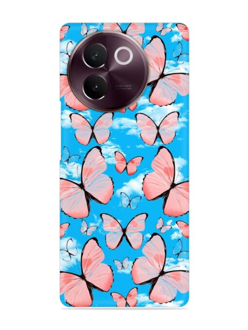 Seamless Pattern Tropical Snap Case for Vivo V30E (5G)