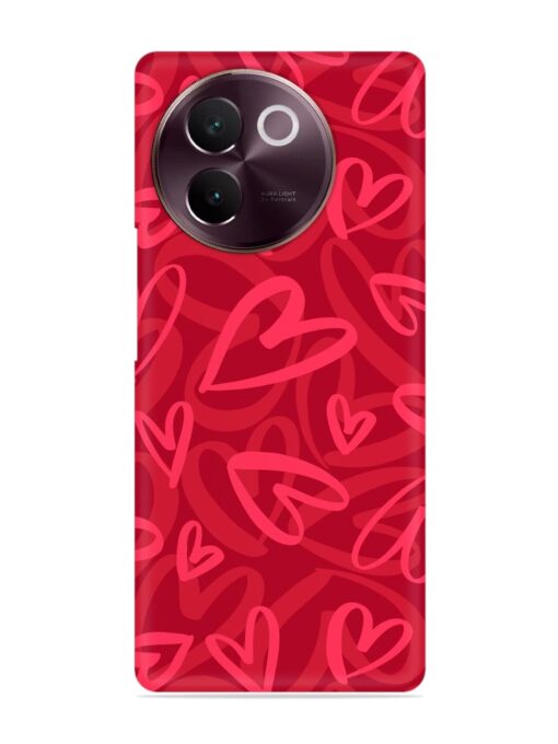 Seamless Romantic Pattern Snap Case for Vivo V30E (5G) Zapvi