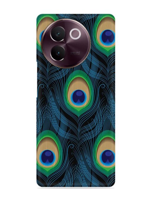 Seamless Pattern Peacock Snap Case for Vivo V30E (5G) Zapvi