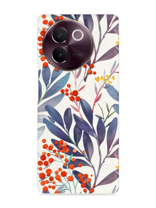 Seamless Floral Pattern Snap Case for Vivo V30E (5G) Zapvi