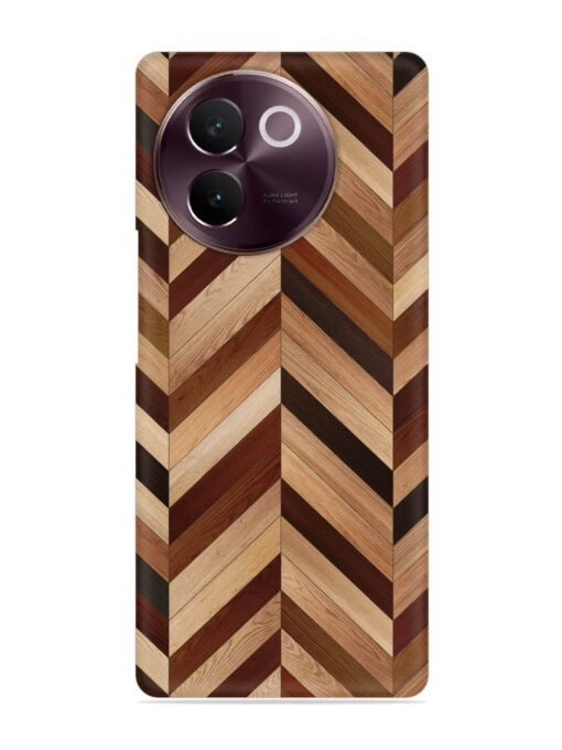 Seamless Wood Parquet Snap Case for Vivo V30E (5G)