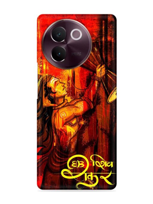 Illustration Lord Shiva Snap Case for Vivo V30E (5G) Zapvi