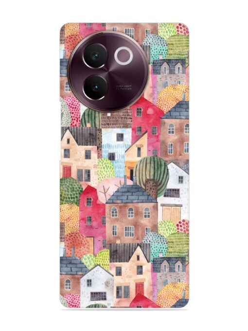 Abstract Seamless Pattern Snap Case for Vivo V30E (5G)