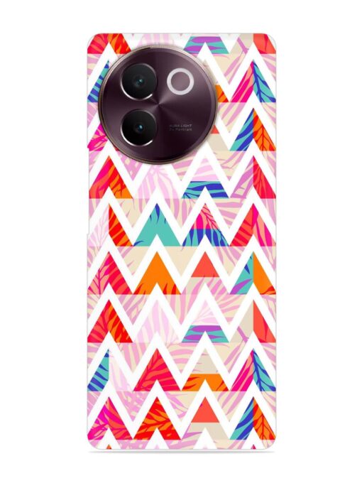 Abstract Triangle Background Snap Case for Vivo V30E (5G) Zapvi