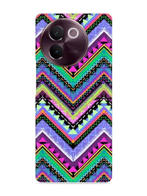 Tribal Aztec Print Snap Case for Vivo V30E (5G) Zapvi