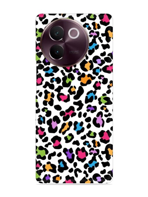 Seamless Leopard Pattern Snap Case for Vivo V30E (5G)