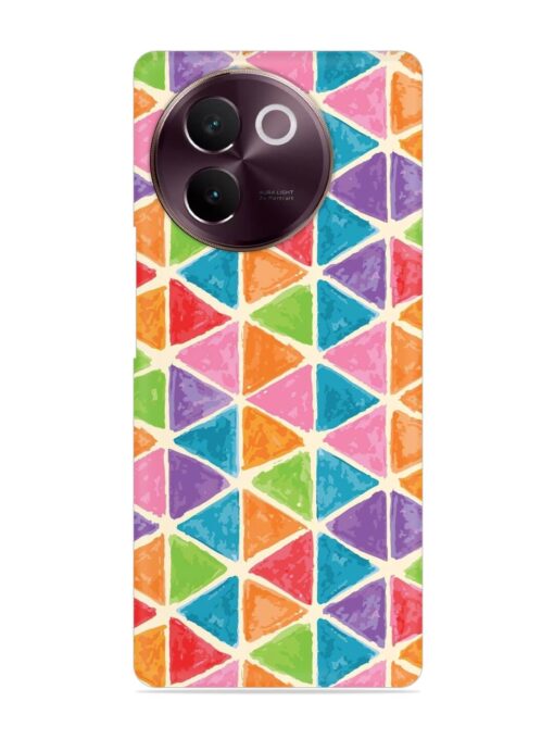 Seamless Colorful Isometric Snap Case for Vivo V30E (5G) Zapvi