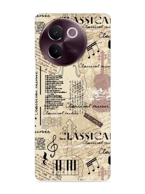 Classical Music Lpattern Snap Case for Vivo V30E (5G) Zapvi