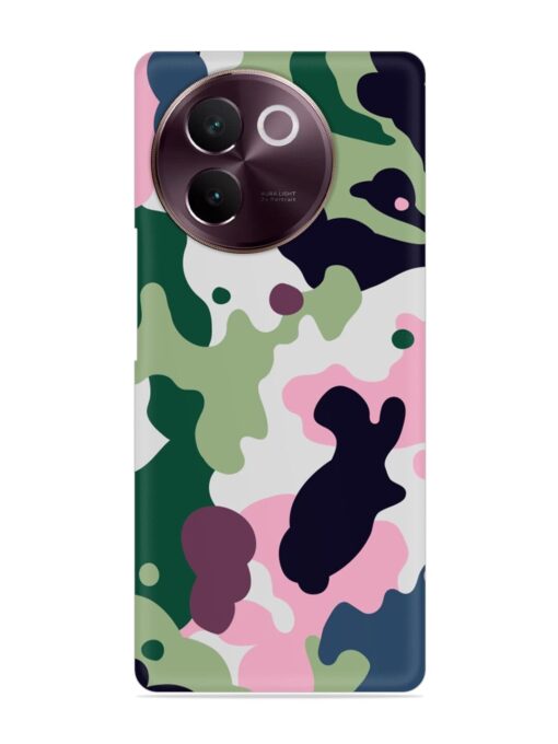 Seamless Funky Camouflage Snap Case for Vivo V30E (5G)