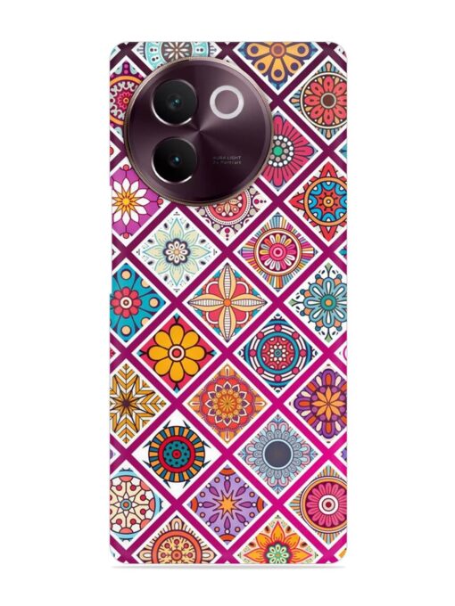 Seamless Tile Pattern Snap Case for Vivo V30E (5G) Zapvi