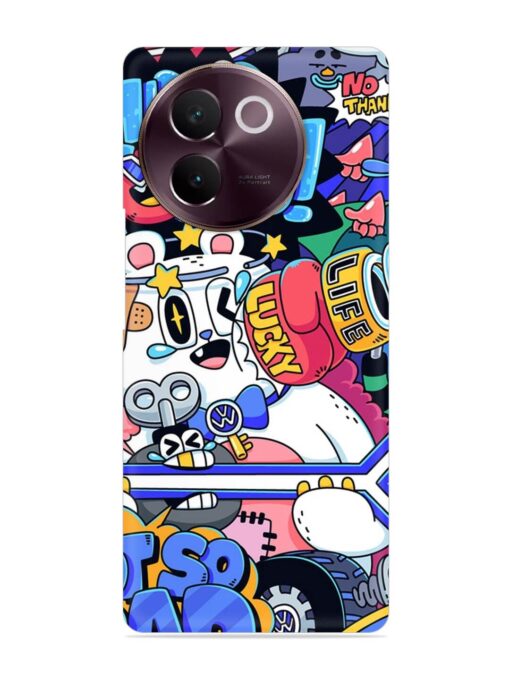 Universal Doodle Snap Case for Vivo V30E (5G)