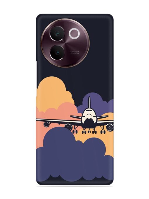 Aeroplane vector Snap Case for Vivo V30E (5G) Zapvi