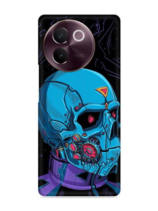 Skull Robo Vector Snap Case for Vivo V30E (5G) Zapvi