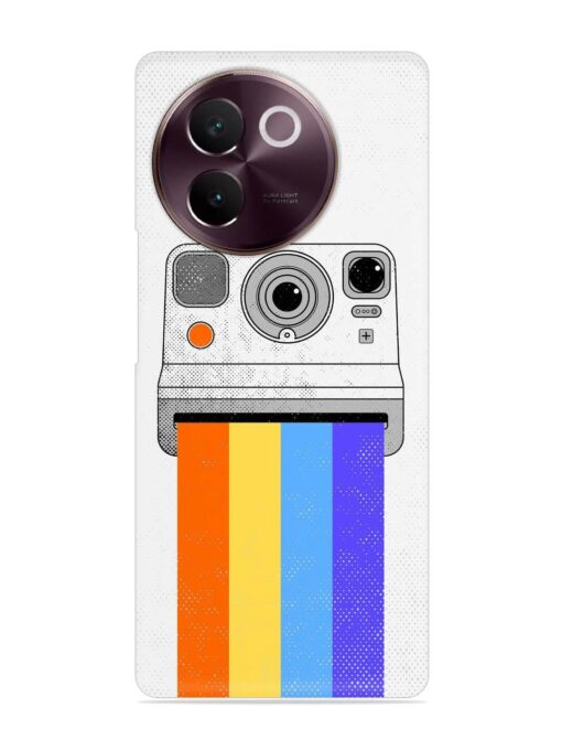 Retro Camera Art Snap Case for Vivo V30E (5G)