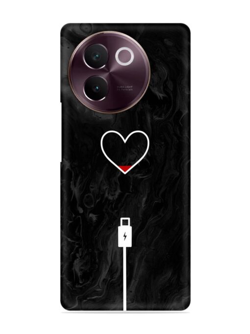 Heart Charging Vector Snap Case for Vivo V30E (5G) Zapvi