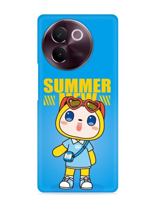 Summer Mew Cartoon Snap Case for Vivo V30E (5G) Zapvi