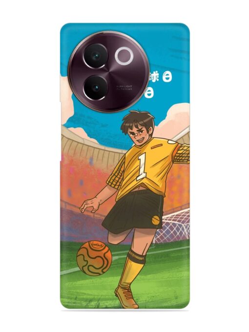 Soccer Kick Snap Case for Vivo V30E (5G)