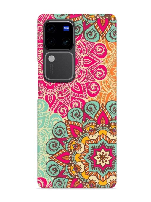 Mandala Seamless Snap Case for Vivo V30 Pro (5G) Zapvi