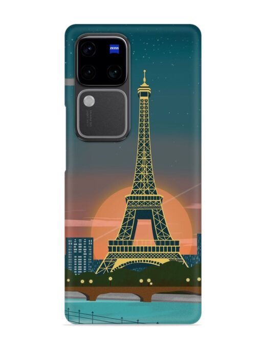 Scenery Architecture France Paris Snap Case for Vivo V30 Pro (5G)