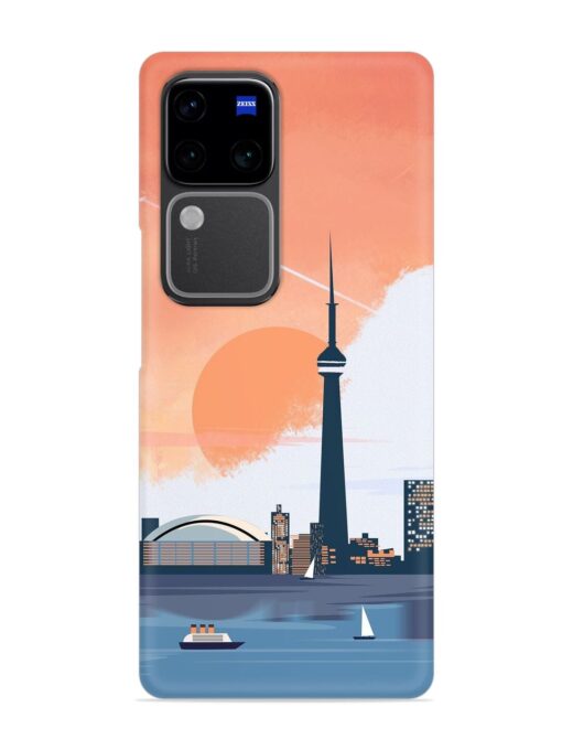 Toronto Canada Snap Case for Vivo V30 Pro (5G) Zapvi