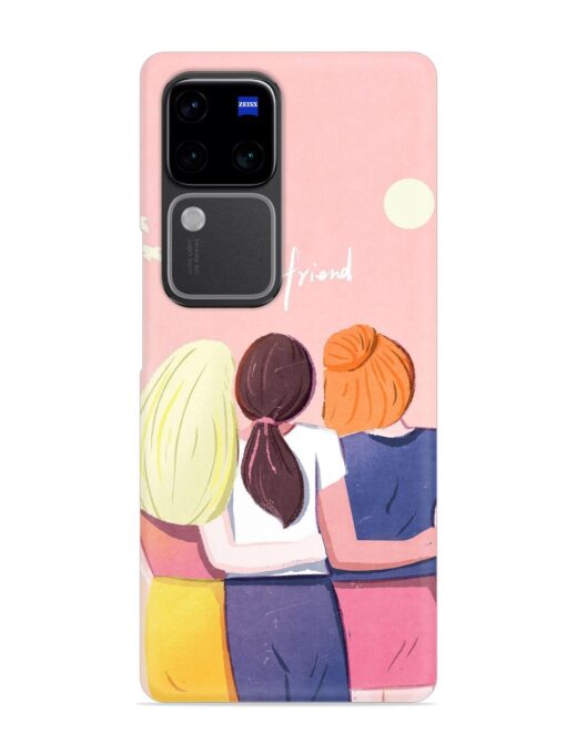 Friendship Day Snap Case for Vivo V30 Pro (5G)