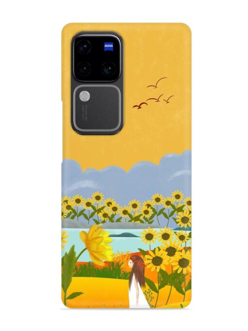 Beginning Of Autumn Snap Case for Vivo V30 Pro (5G) Zapvi