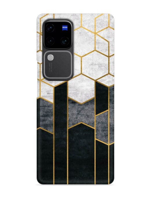 Cube Marble Art Snap Case for Vivo V30 Pro (5G) Zapvi