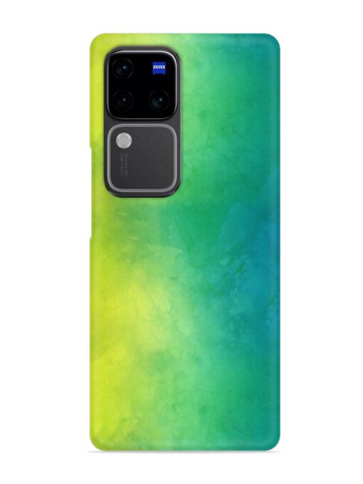 Yellow Green Gradient Snap Case for Vivo V30 Pro (5G)