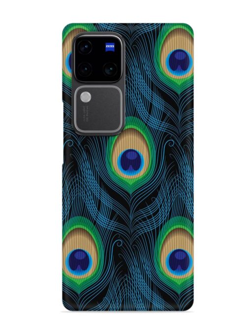 Seamless Pattern Peacock Snap Case for Vivo V30 Pro (5G)