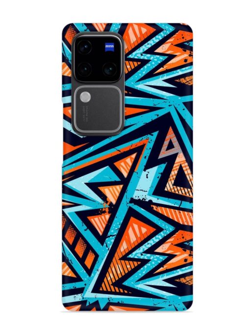 Abstract Seamless Grunge Snap Case for Vivo V30 Pro (5G)