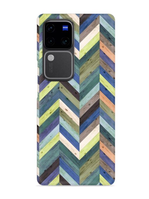 Chevron Random Color Snap Case for Vivo V30 Pro (5G) Zapvi