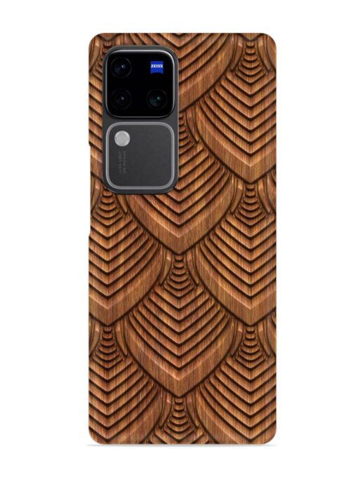 Carved Pattern On Snap Case for Vivo V30 Pro (5G) Zapvi