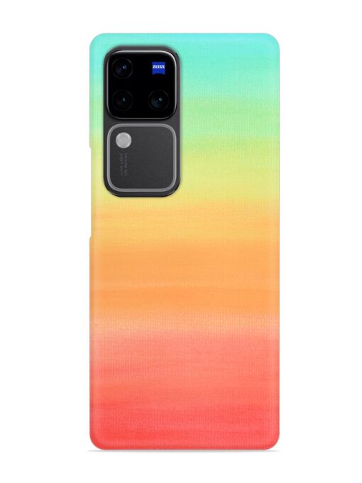 Background Sky Watercolor Snap Case for Vivo V30 Pro (5G) Zapvi