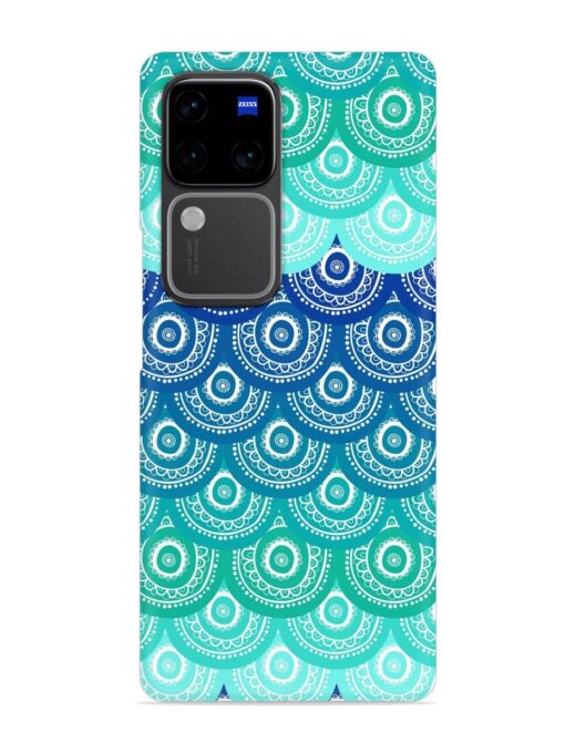 Ethnic Seamless Pattern Snap Case for Vivo V30 Pro (5G) Zapvi