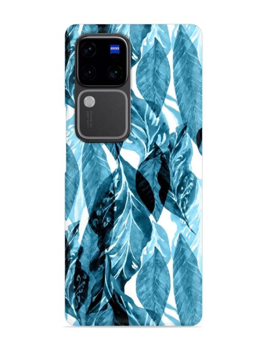 Leaves Pattern Jungle Snap Case for Vivo V30 Pro (5G) Zapvi