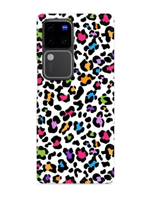 Seamless Leopard Pattern Snap Case for Vivo V30 Pro (5G) Zapvi