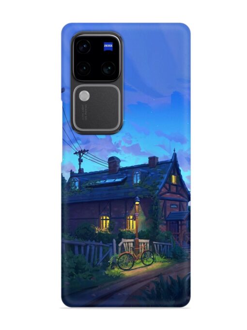 Beautiful Village House Snap Case for Vivo V30 Pro (5G)