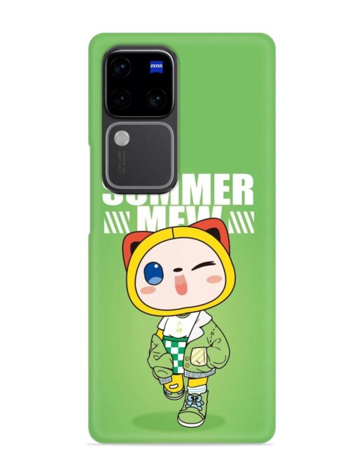 Summer Mew Snap Case for Vivo V30 Pro (5G) Zapvi