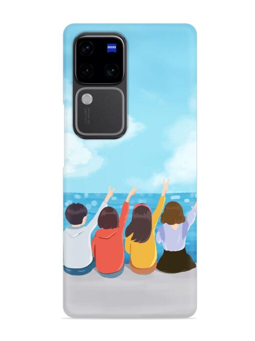 Happy Kids Snap Case for Vivo V30 Pro (5G)