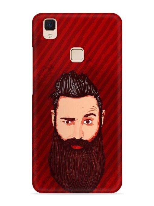 Beardo Man Snap Case for Vivo V3 Max Zapvi