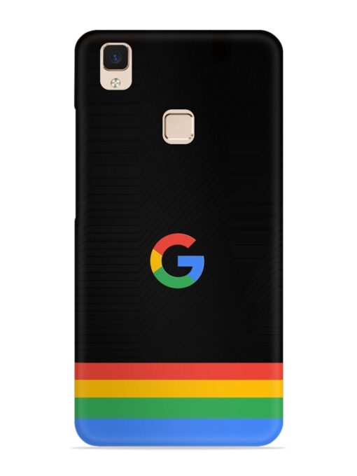 Google Logo Art Snap Case for Vivo V3 Max Zapvi