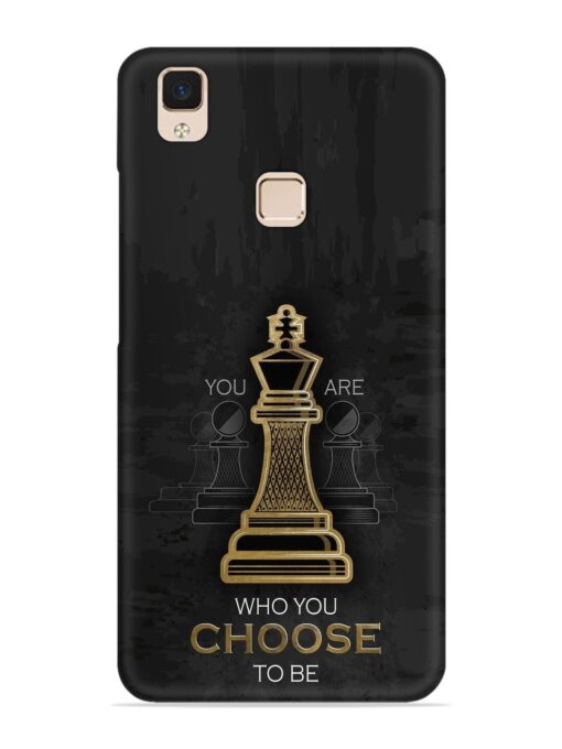 You Are Who Choose To Be Snap Case for Vivo V3 Max Zapvi