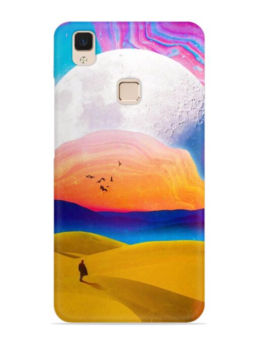 Sandy Desert Snap Case for Vivo V3 Max Zapvi