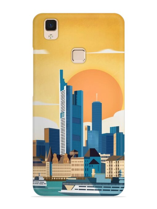 Germany Frankfurt Snap Case for Vivo V3 Max Zapvi