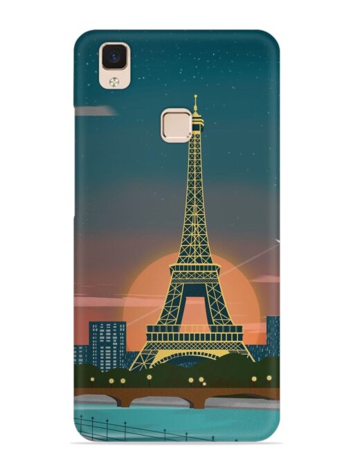 Scenery Architecture France Paris Snap Case for Vivo V3 Max Zapvi