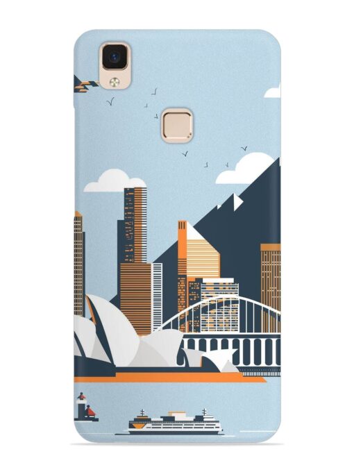 Sydney Opera Landscape Snap Case for Vivo V3 Max Zapvi