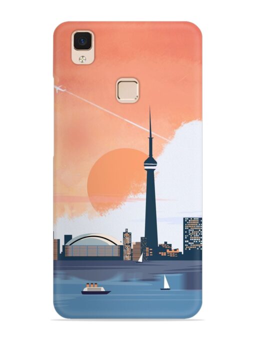 Toronto Canada Snap Case for Vivo V3 Max Zapvi