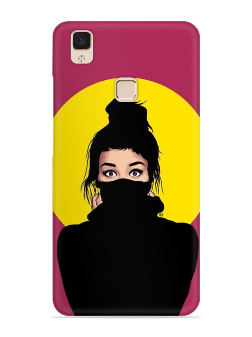 Girly Vector Snap Case for Vivo V3 Max Zapvi