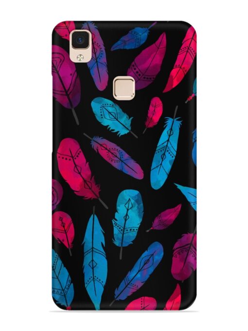 Feather Art Snap Case for Vivo V3 Max Zapvi